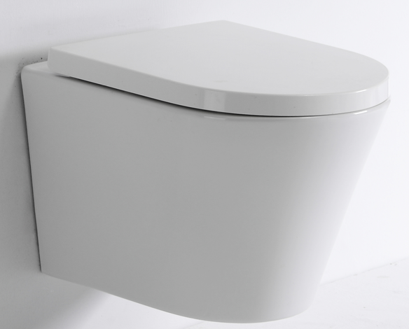 Modern Wall Hung Toilet – Space-Saving, Quiet Flush, Ceramic Design