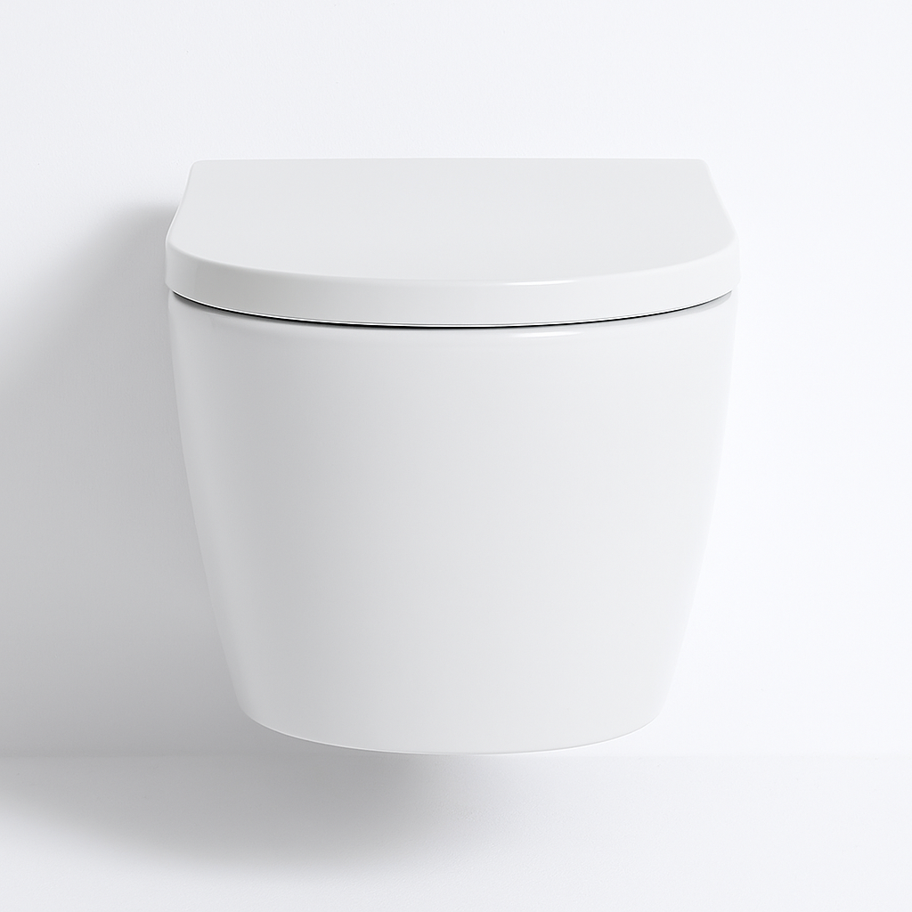 Modern Wall Hung Toilet – Space-Saving, Quiet Flush, Ceramic Design