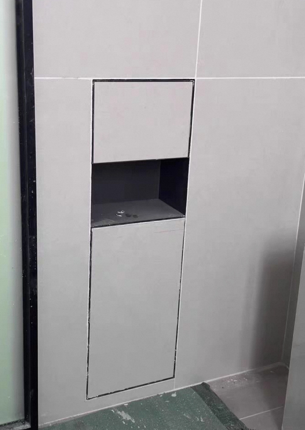 Multi-Functional Tileable Stainless Steel Recessed Bathroom Niche