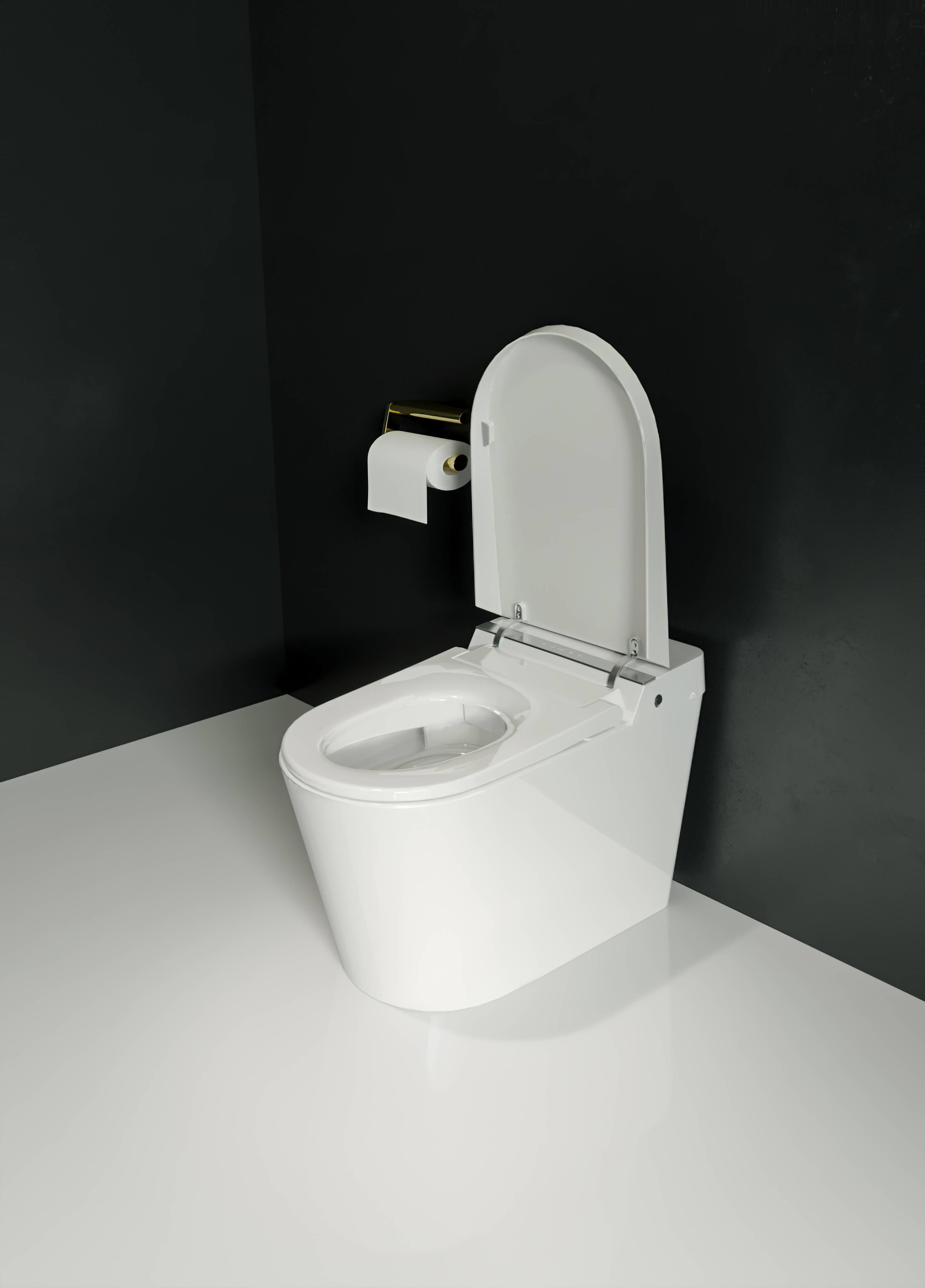 SMART TOILET mit automatischer Deckelöffnung – 110/220V Elektrisches Dusch-WC