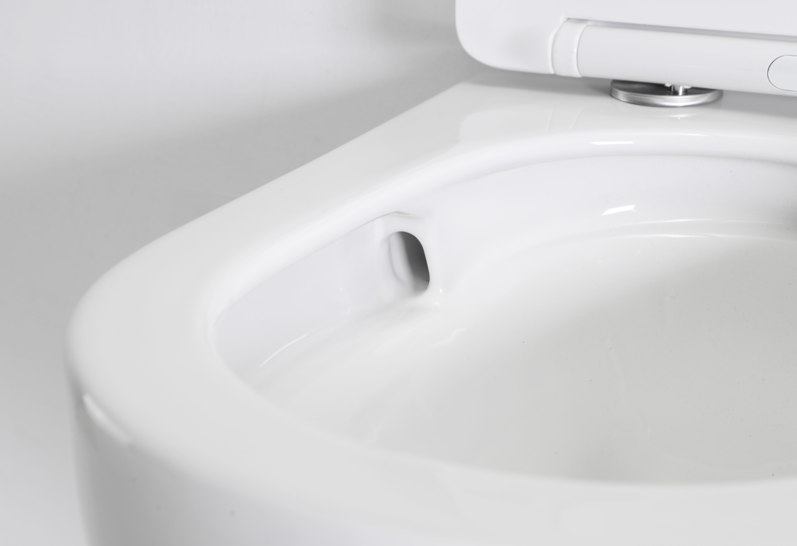 2462D Vortex Flush Wall Hung Toilet - 4.5L Water Efficient Ceramic WC