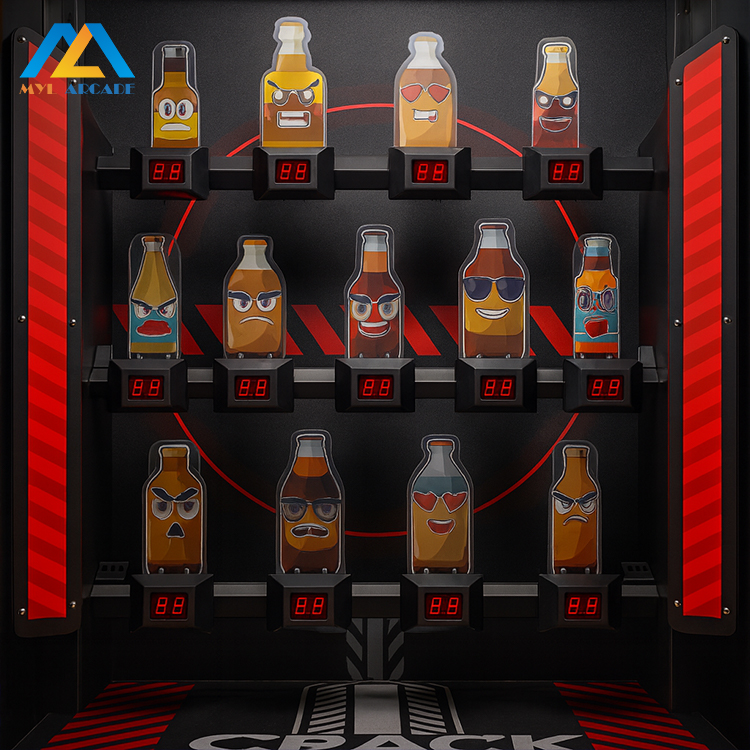 High ROI Digital Score Bottle Knockdown Arcade Machines for Operators ...