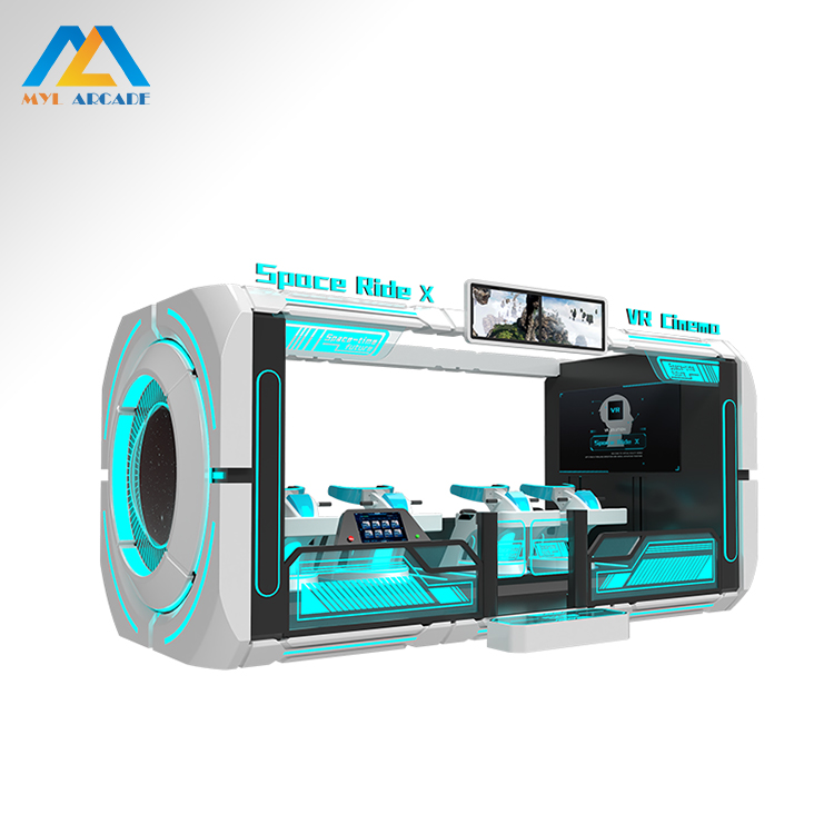 VR Space Ride X 4-Player Immersive VR Simulator Cinema – Dynamic Motion & Multi-Sensory Special Effects