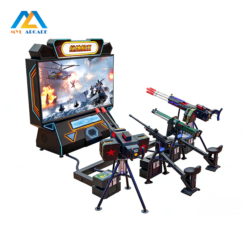 100-Inch Heavy Fire Battlefield Shooting Simulator Arcade Machine