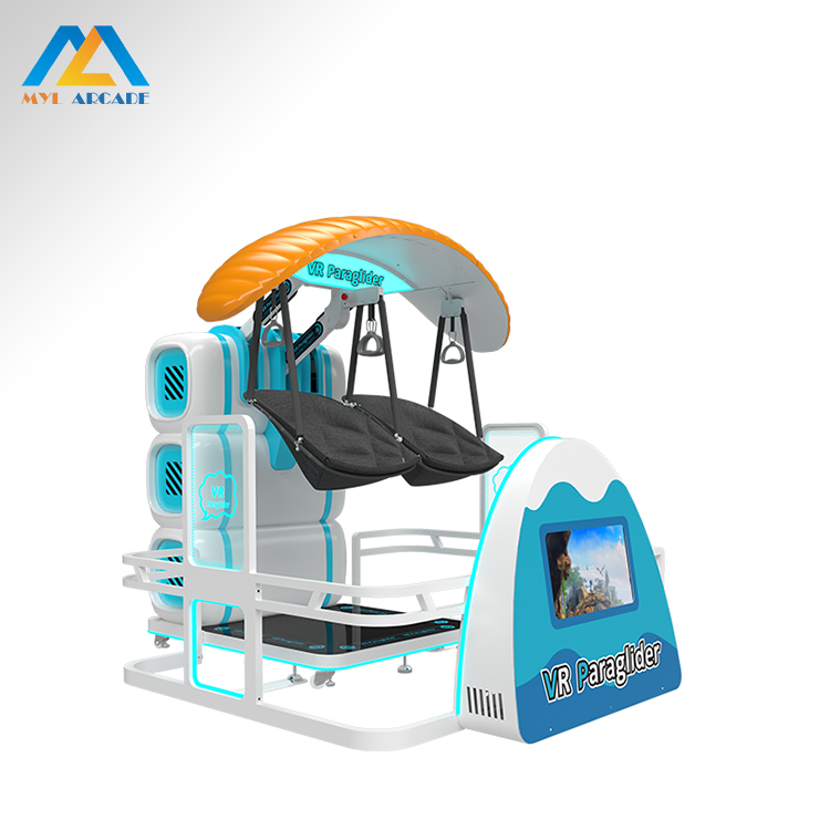 VR Paraglider Double Seat Virtual Reality Flying Simulator with Dynamic Motion & Special Effects