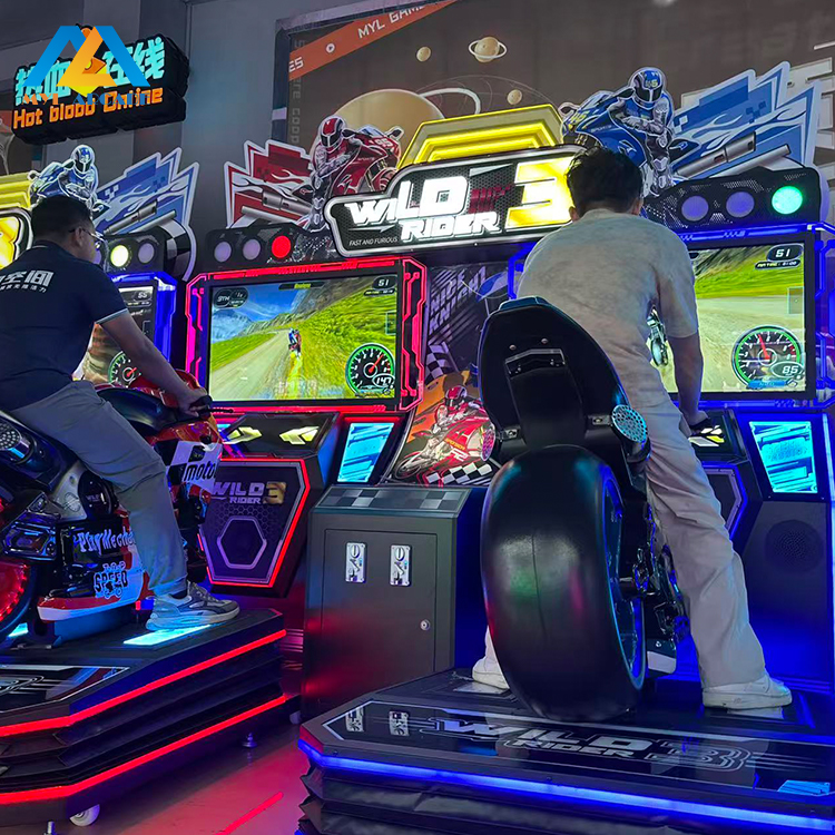 Which Is Better: Single Seat vs. Dual Player Motorcycle Arcade Simulators?