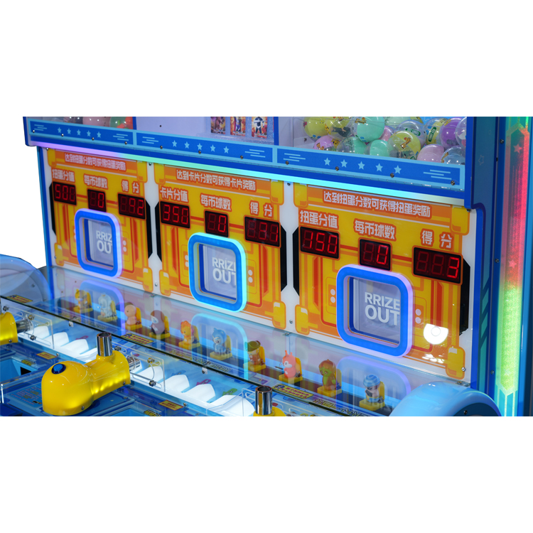 Cartoon Ball Shooting Arcade Machine Come On Sniper III | Kids Prize Redemption Game | Coin Operated Amusement Equipment