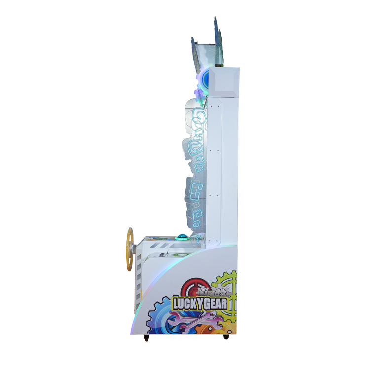 Lucky Gear 2 - Mechanical Ticket Redemption Arcade Machine with Industrial Gear Theme