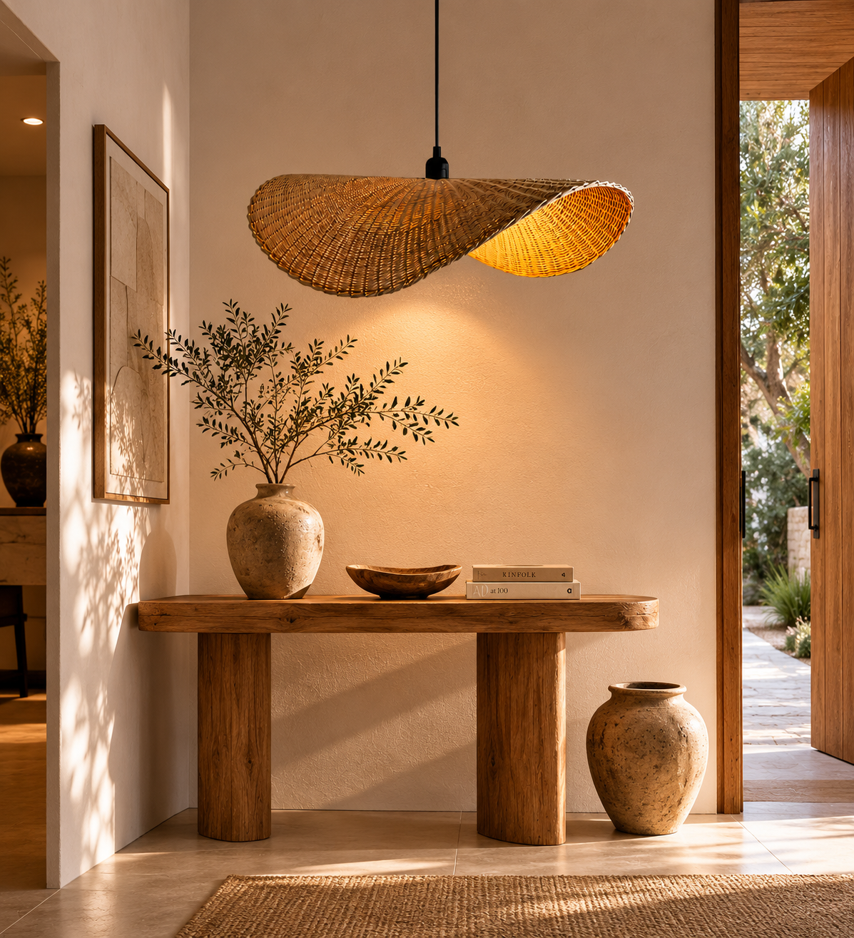 Why Natural Rattan Pendant Lights Make Homes Feel Warmer