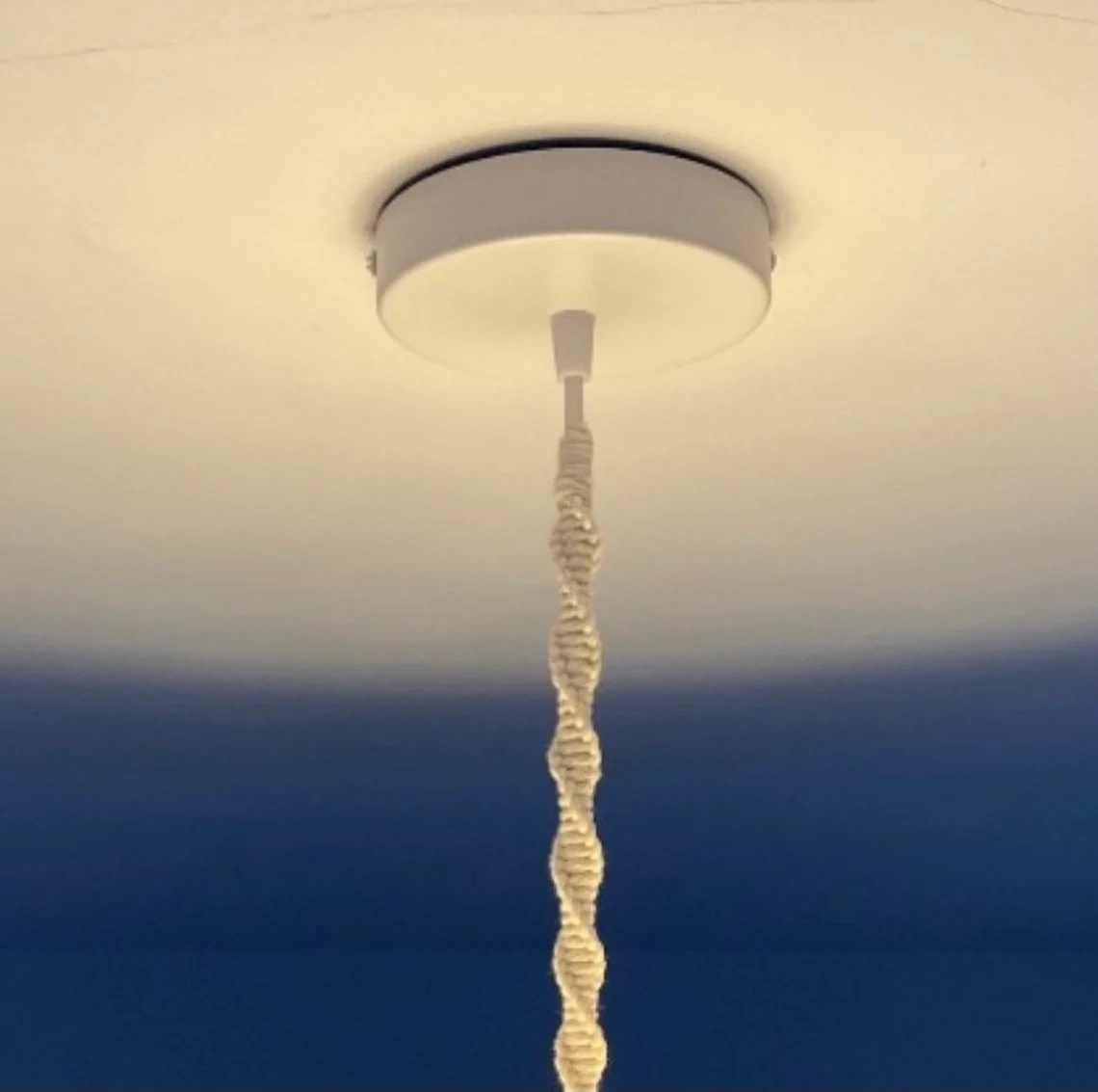 Handcrafted Cotton Fringe Pendant Light for Boutique Hospitality & Interior Design Projects