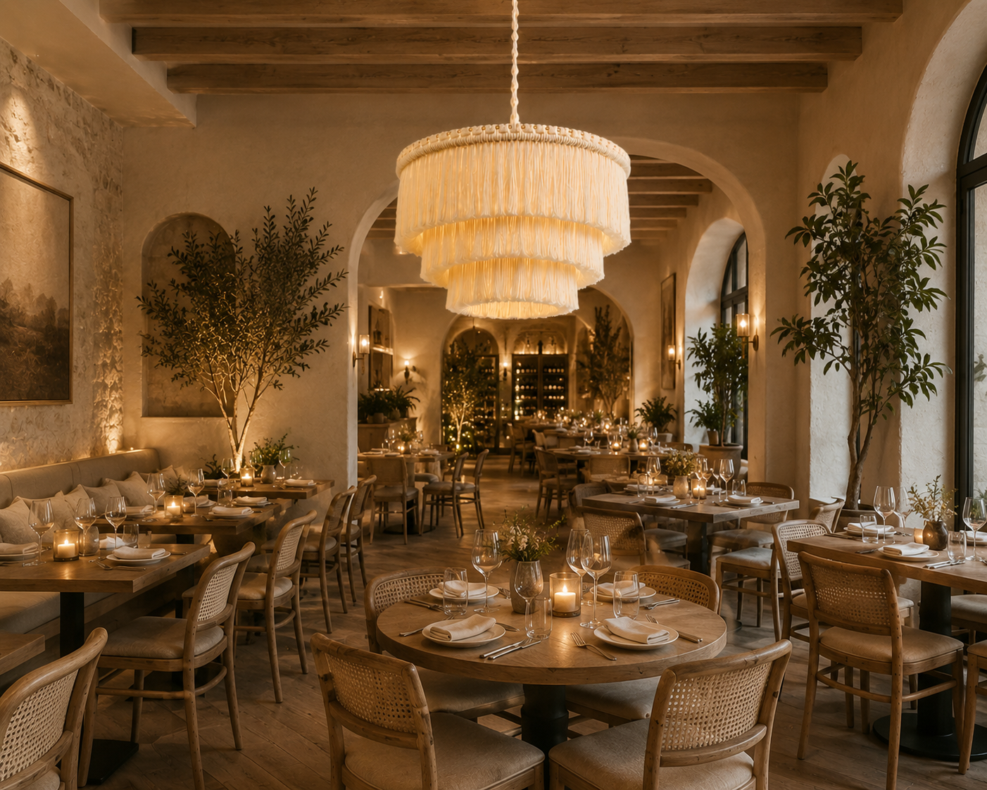 Handcrafted Cotton Fringe Pendant Light for Boutique Hospitality & Interior Design Projects