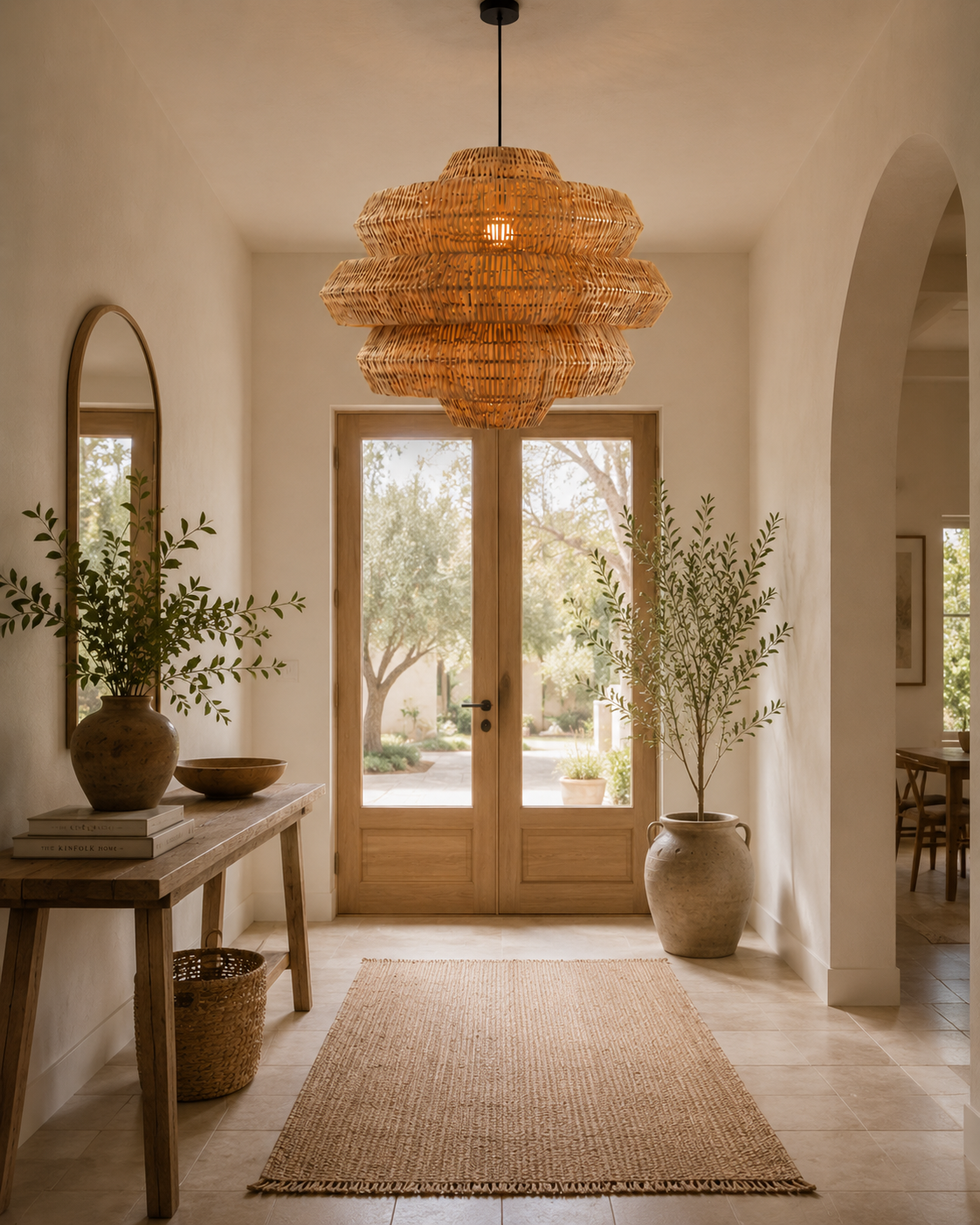 How Warm Lighting Enhances Natural Rattan Pendant Lights