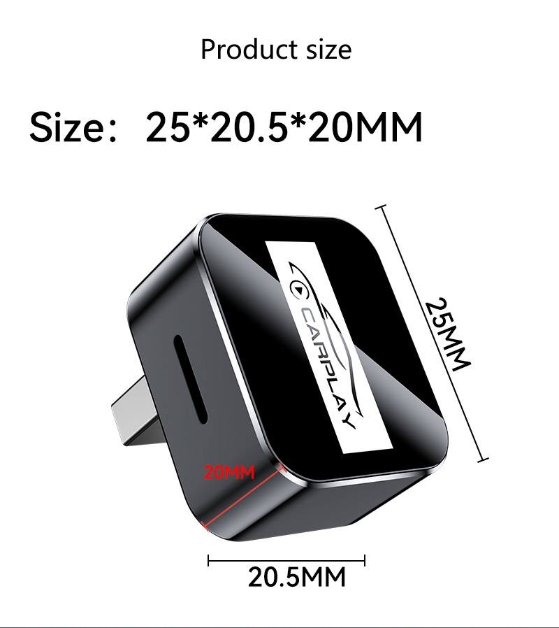 2 in 1   Wireless Carplay & Android Auto Dongle