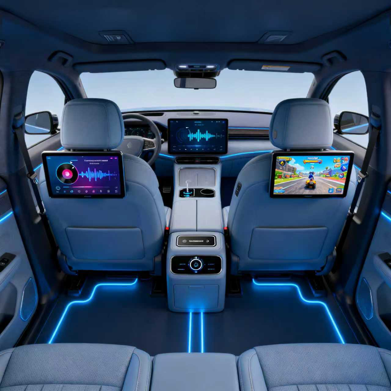 CarPlay AI Rear Seat Entertainment Upgrade