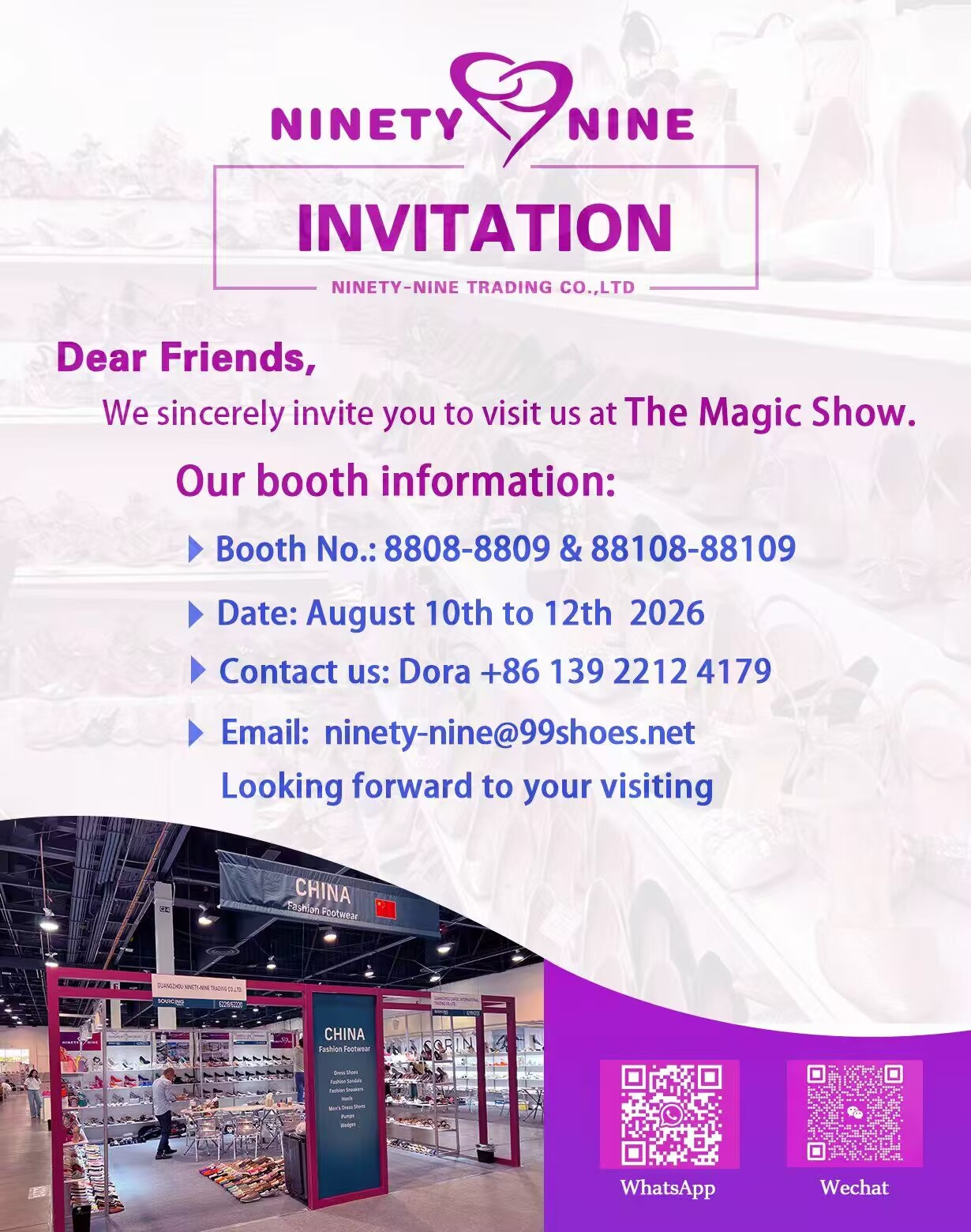​Visit Ninety-Nine Trading at The Magic Show 2026 – Discover Comfortable Women’s Footwear Solutions