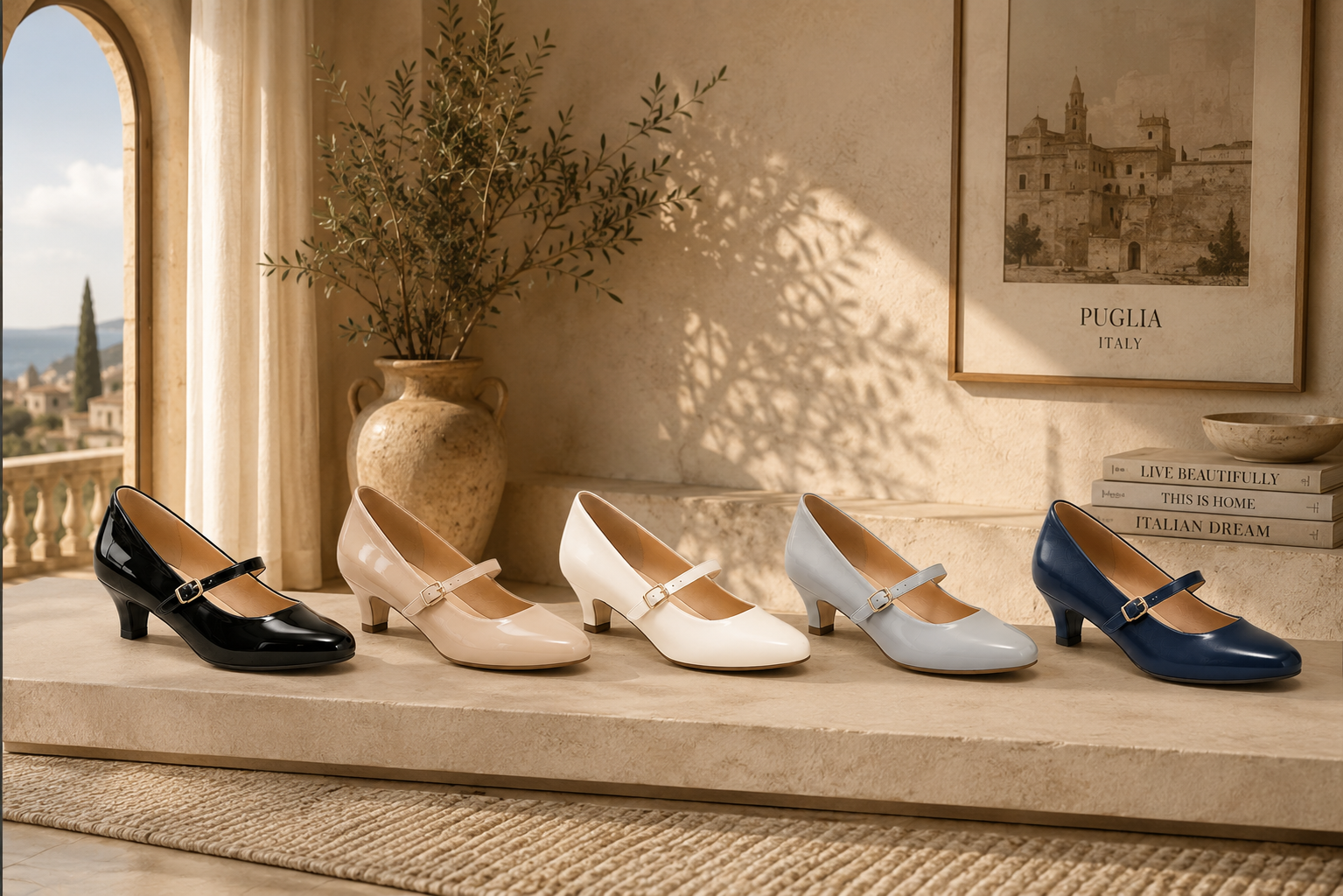 Guangzhou Comfortable Women PU Round Toe Heels Mar