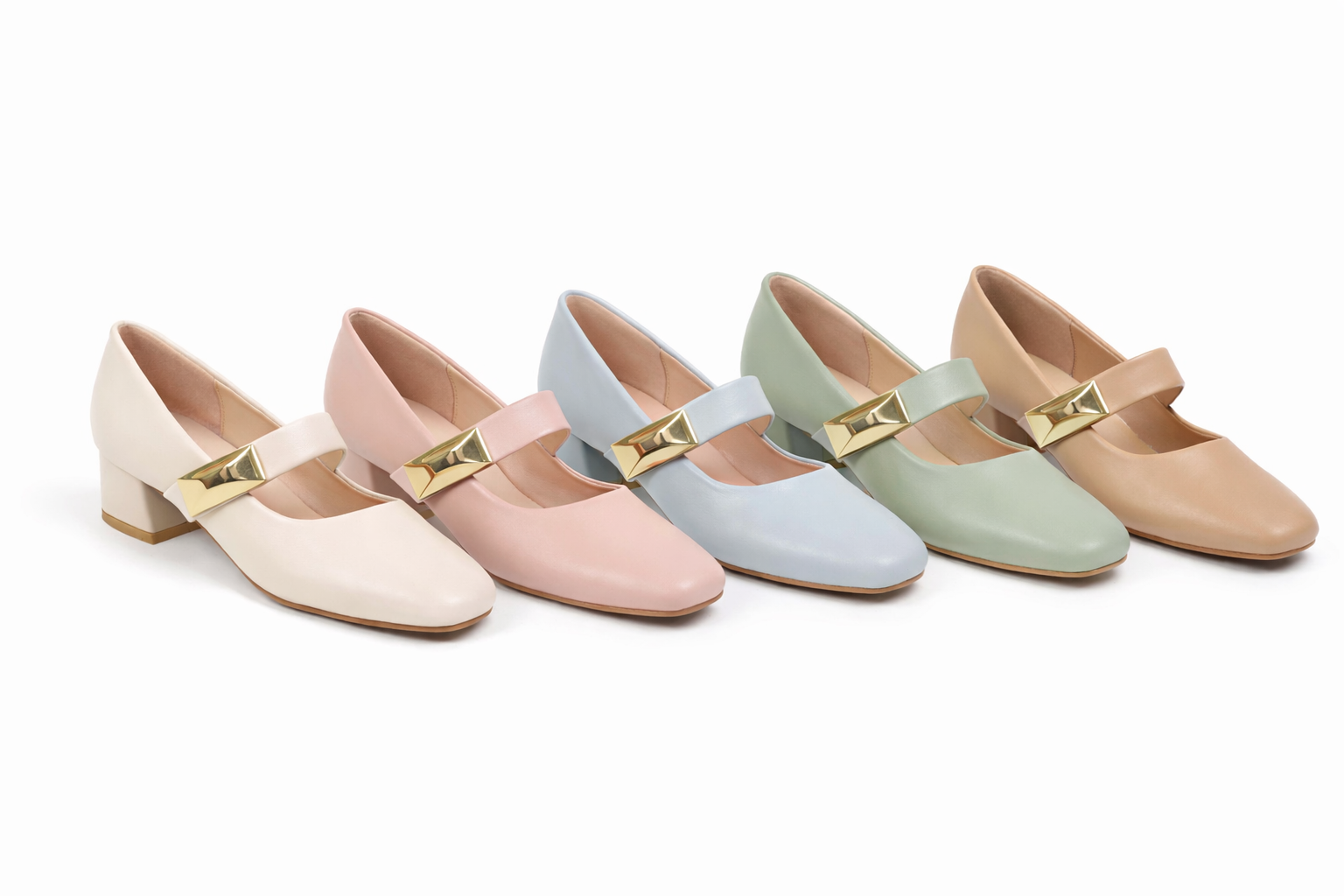 Stress-Free Crossover Strap Almond-Toe Heels – Lightweight & Stylish