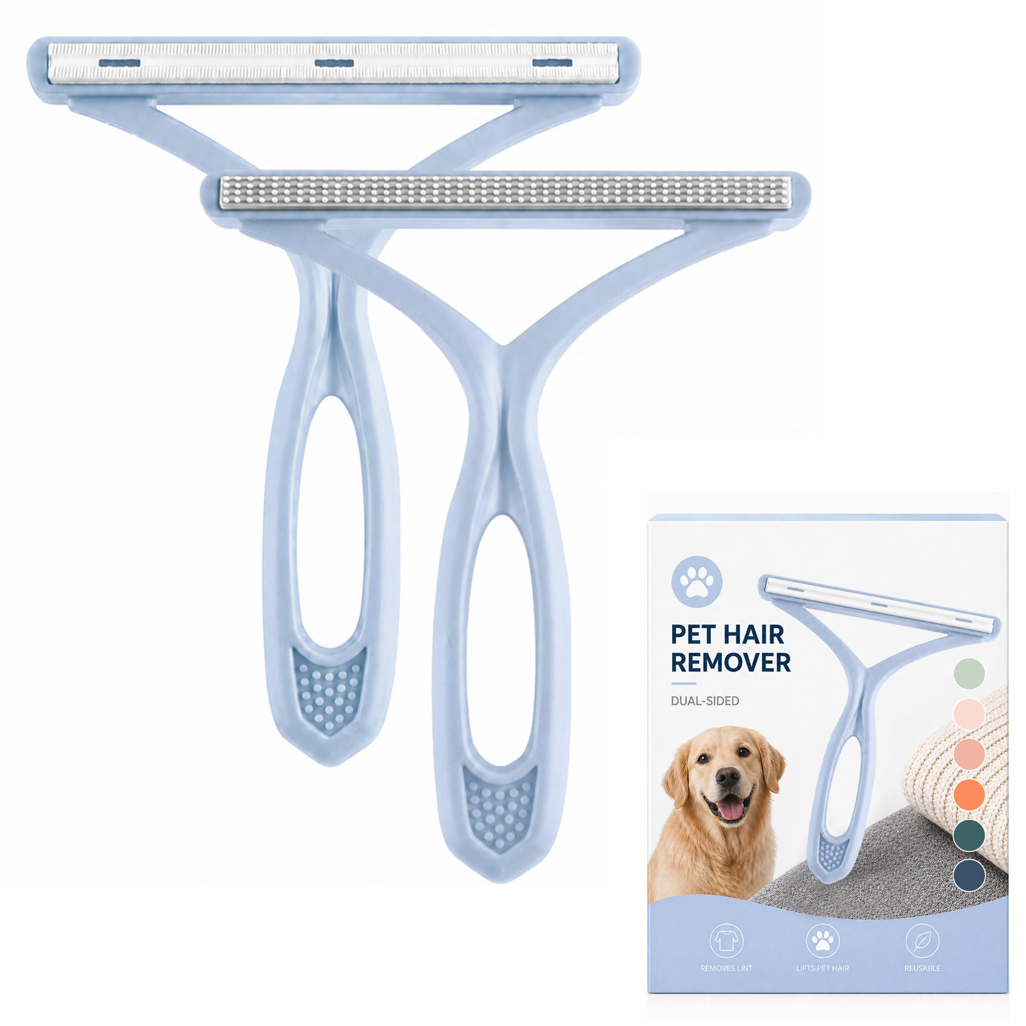 Manual Lint Scraper Pet Hair Remover for