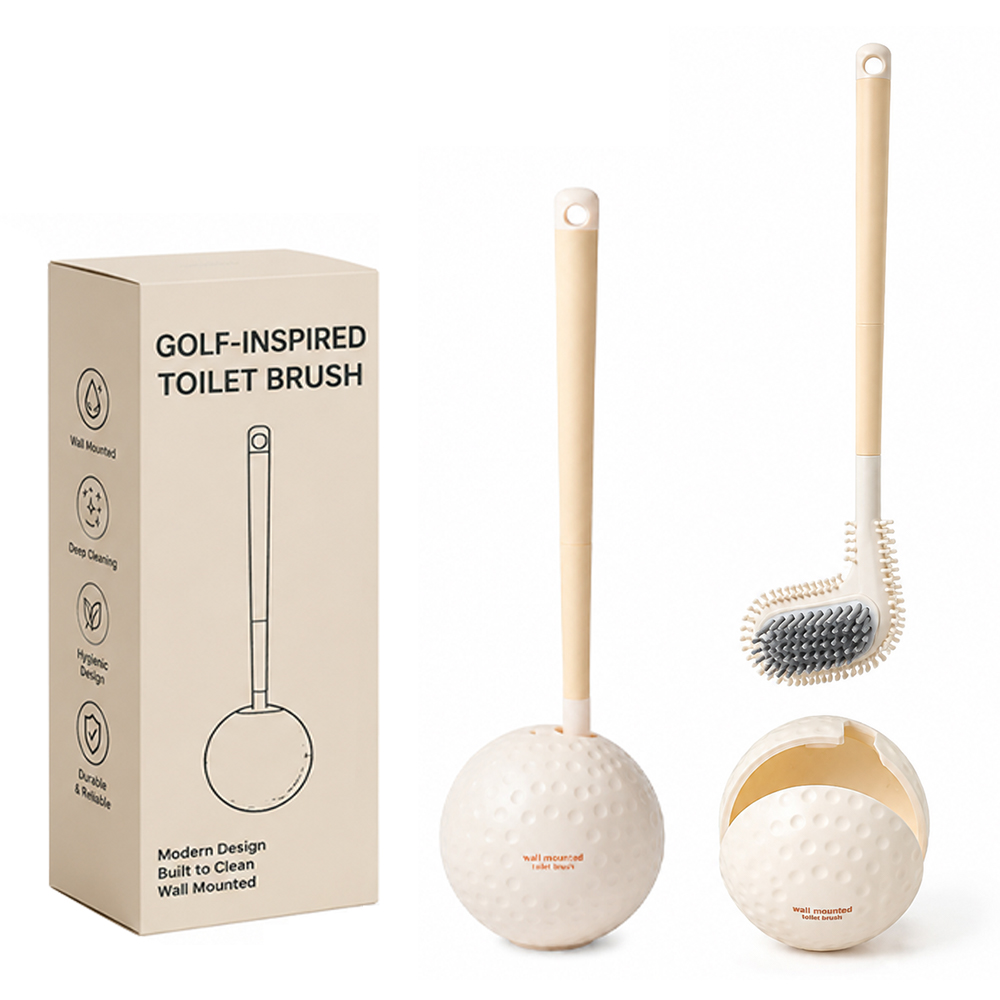 Golf Toilet Brush Toilet Long Handle Gap