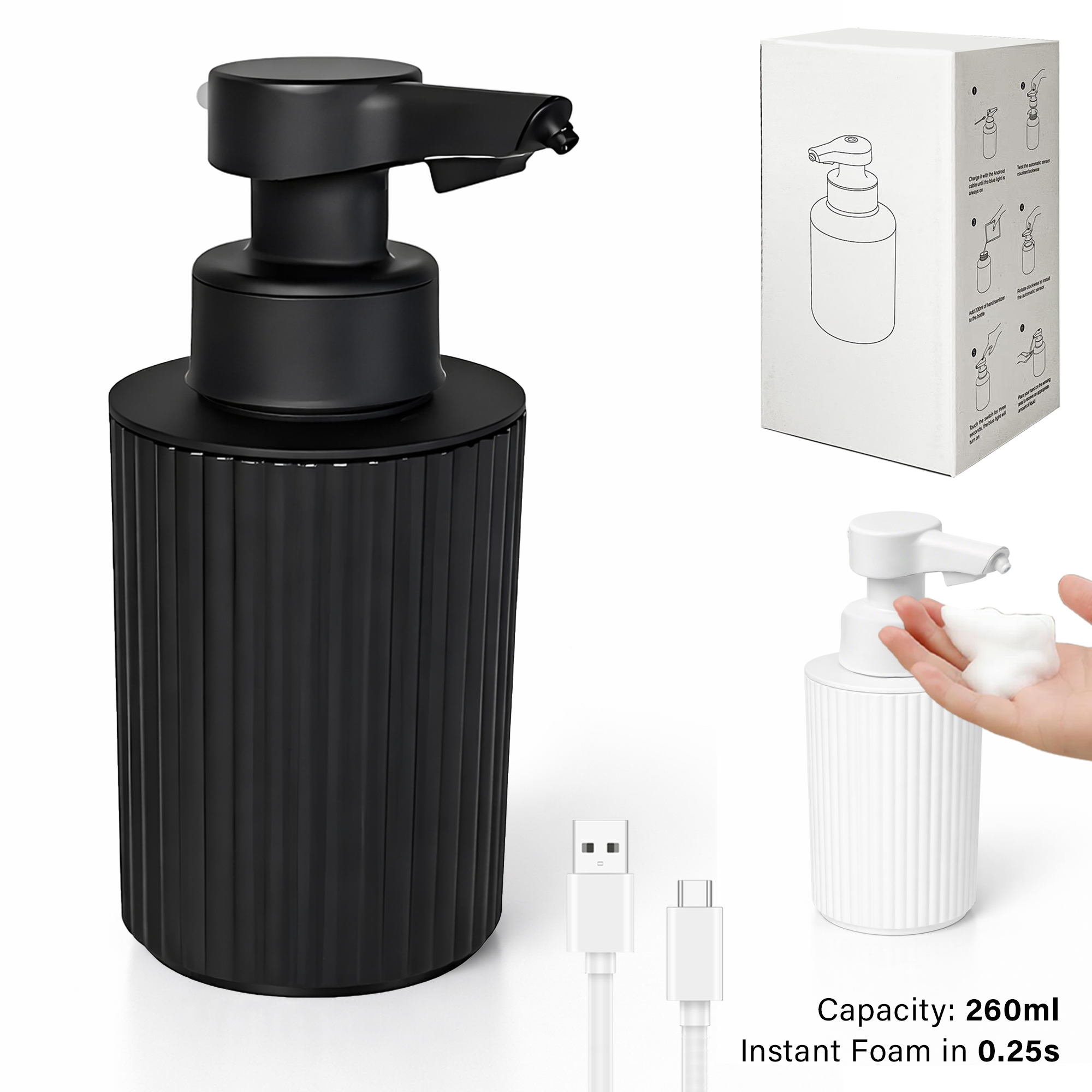 Custom Logo Option Space-Saving Resin To