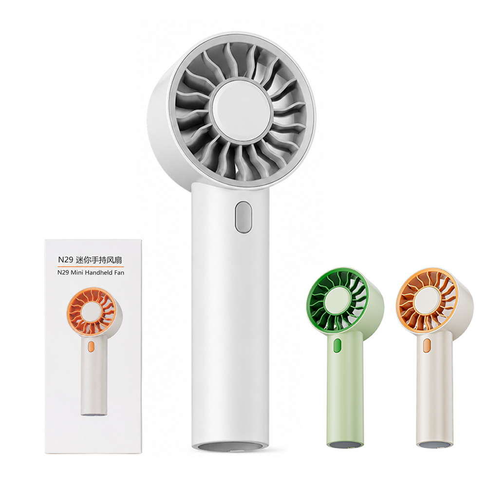 2026 N29 Mini Turbo Handheld Fan USB Rec