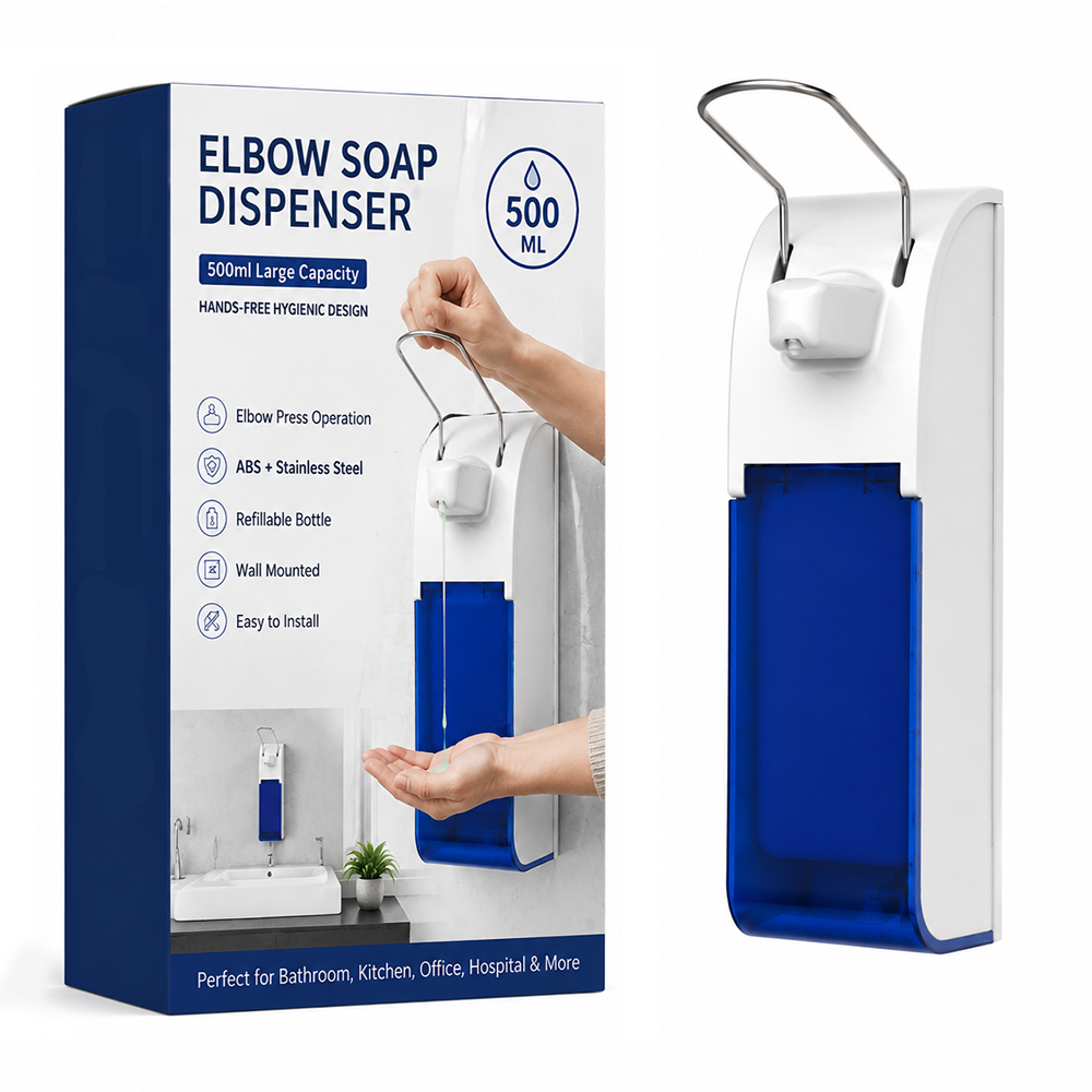 Wall Mounted Stainless Steel Manual Elbo