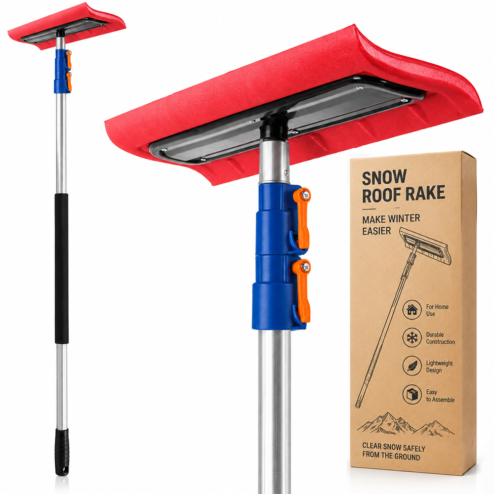 Outdoor Telescopic Snow Removal Tool wit