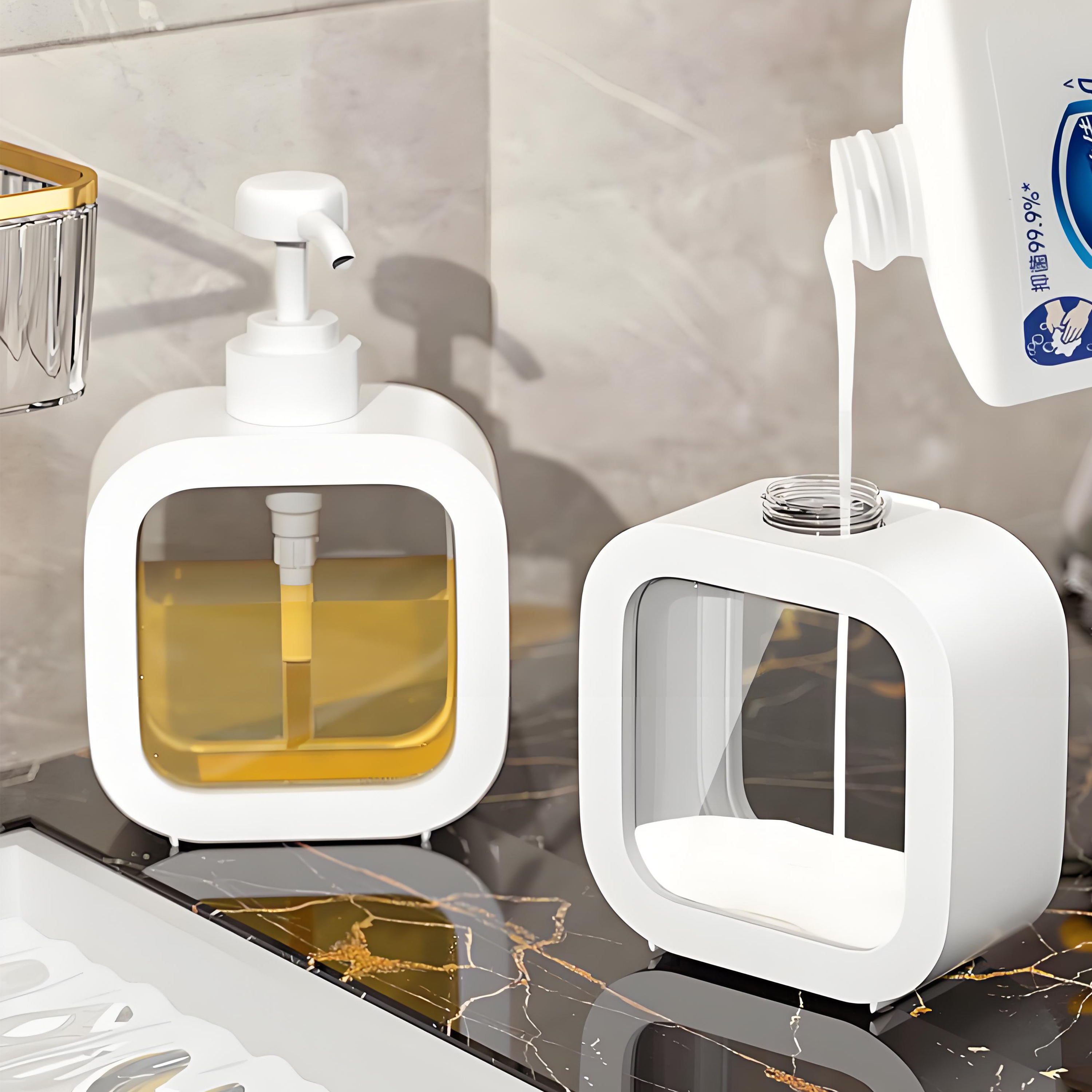 Transparent Soap Bottle