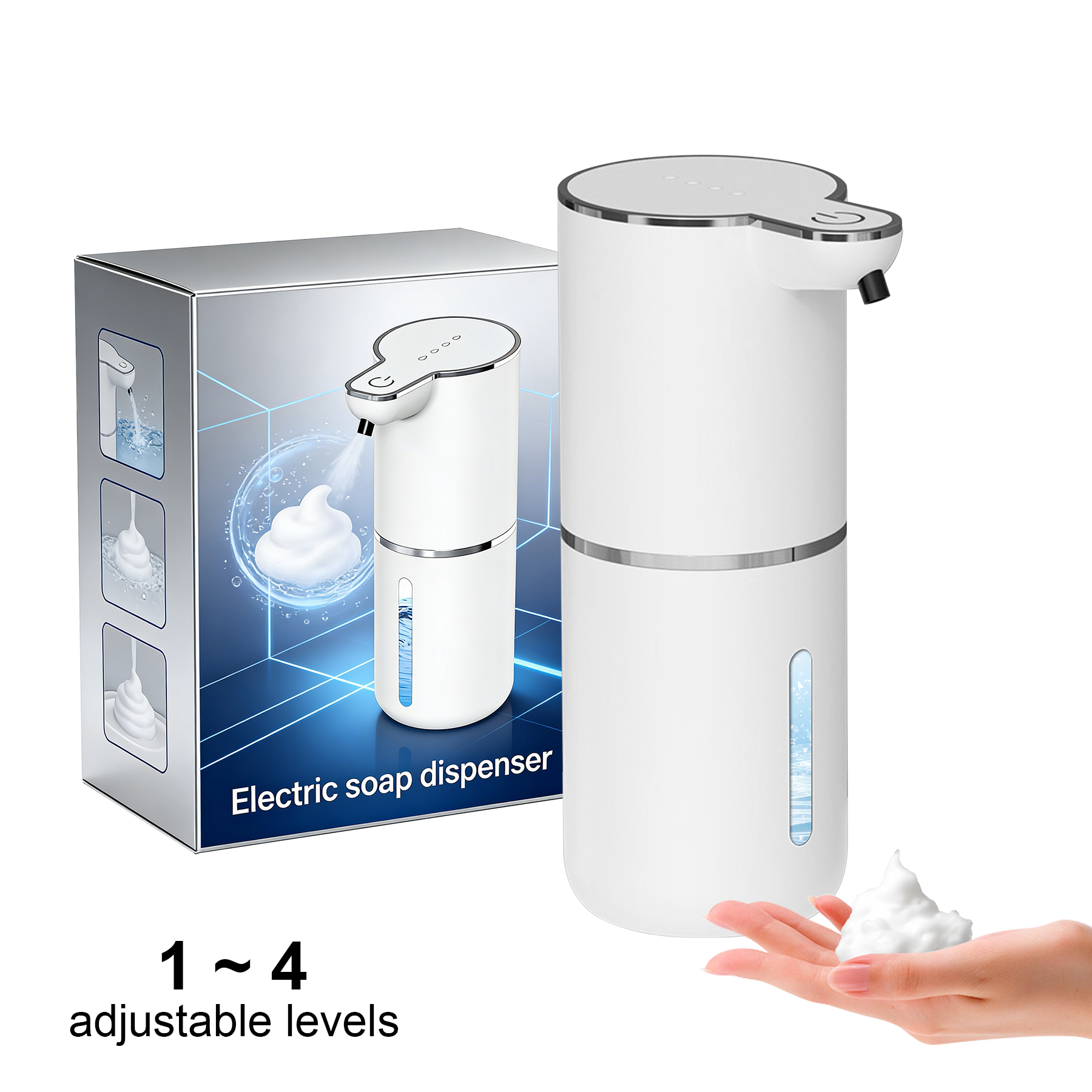 Waterproof Wall-Mounted Rechargeable Aut