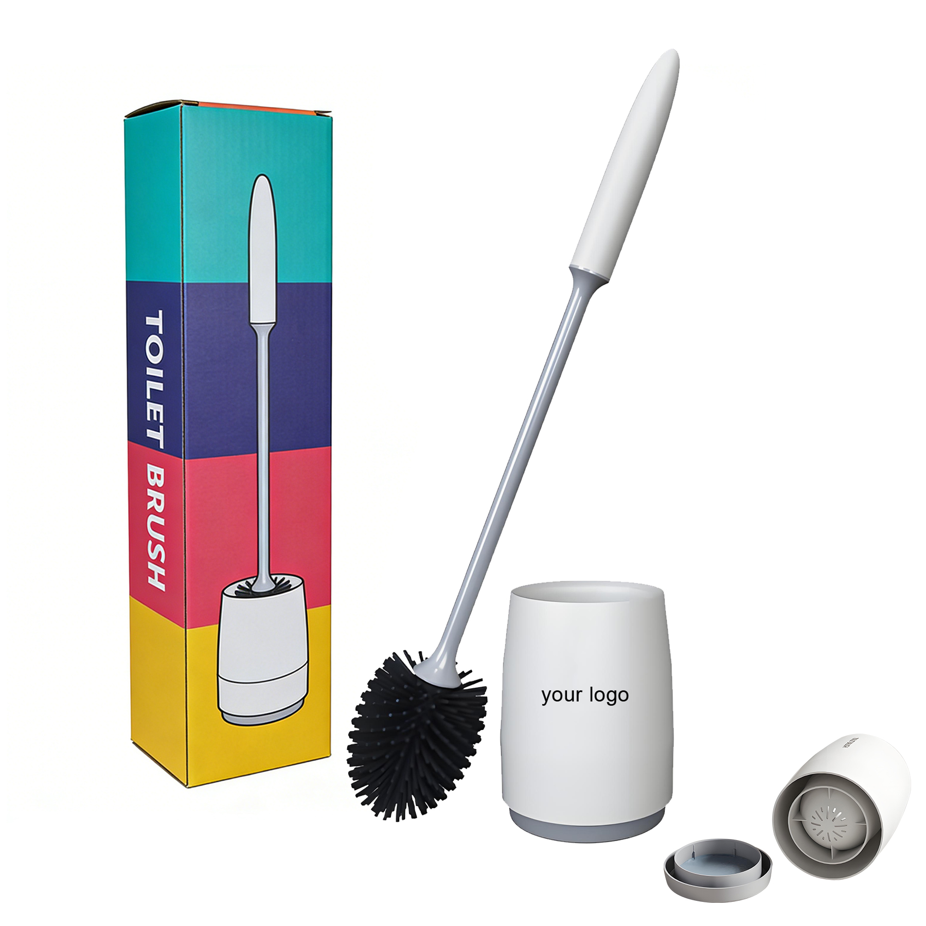 Long-Handled Rugby-Shaped Durable Plasti