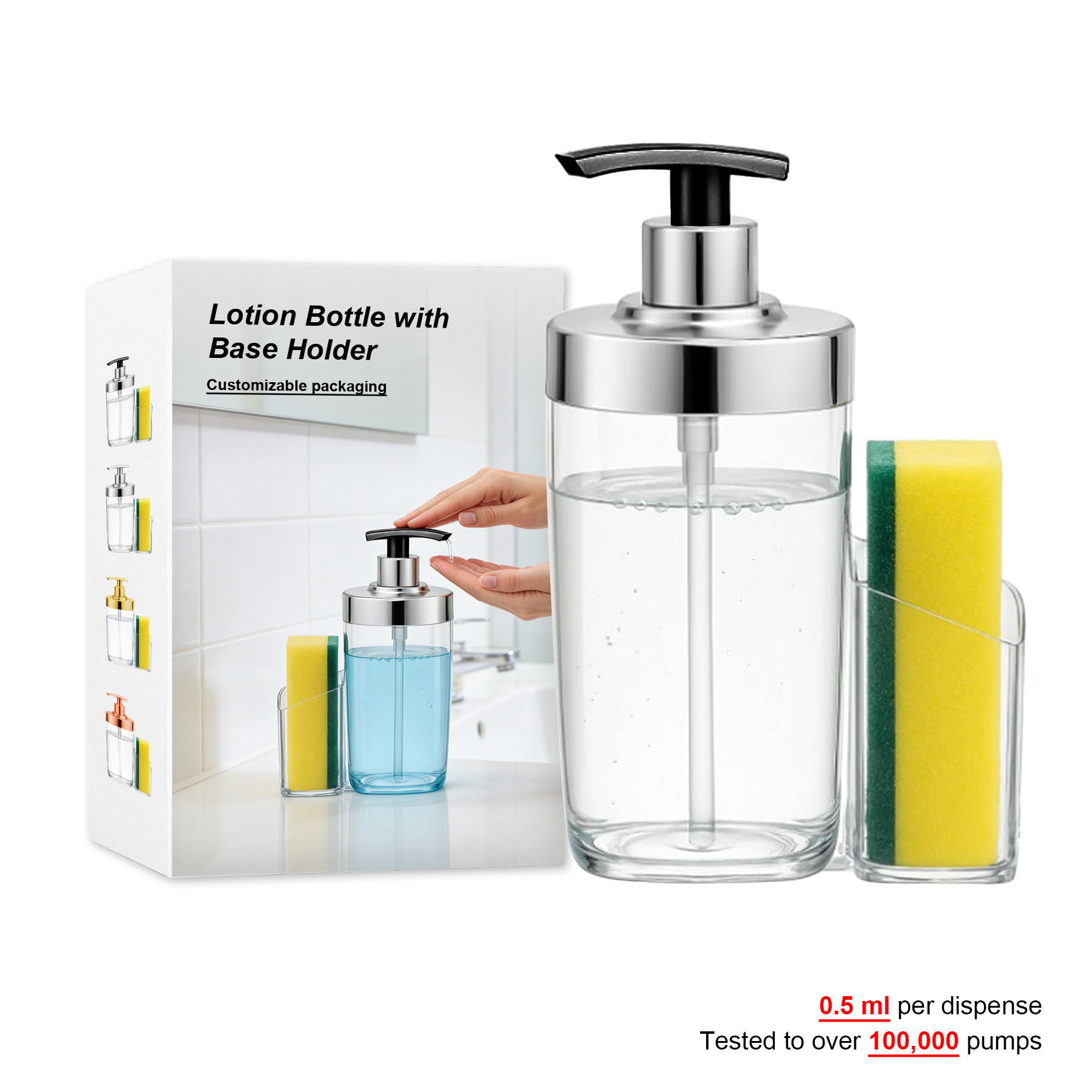 Wholesale Eco-Friendly Double Transparen