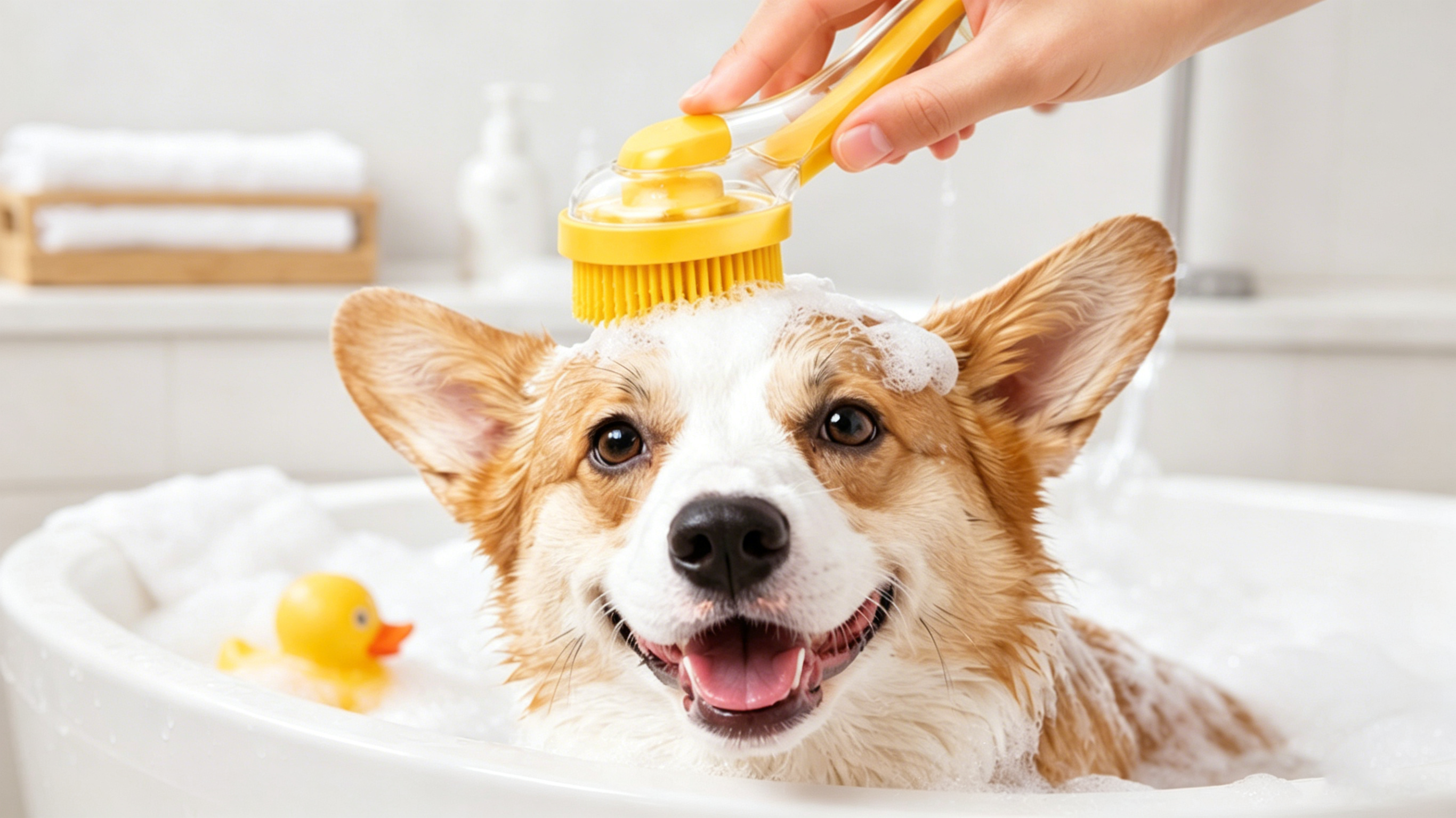 2026 Cross-Border Liquid-Reservoir Pet Cleaning Brush Exports +88%: Why Overseas Pet Grooming Products Keep Selling Fast