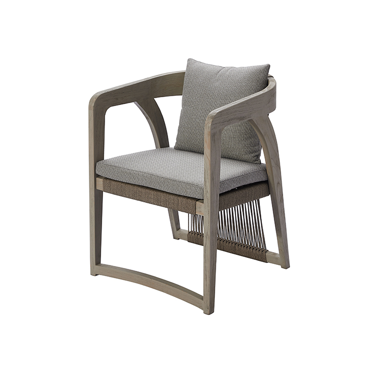All-Weather Modern Minimalist Patio Dining Table and Chairs Set for Villa Terraces