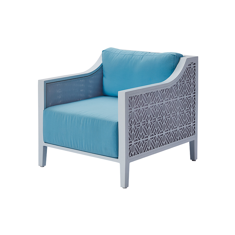 3‑Piece Solid Aluminum Waterproof Patio Seating Minimalist Poolside Lounge Chairs Set With Side Table