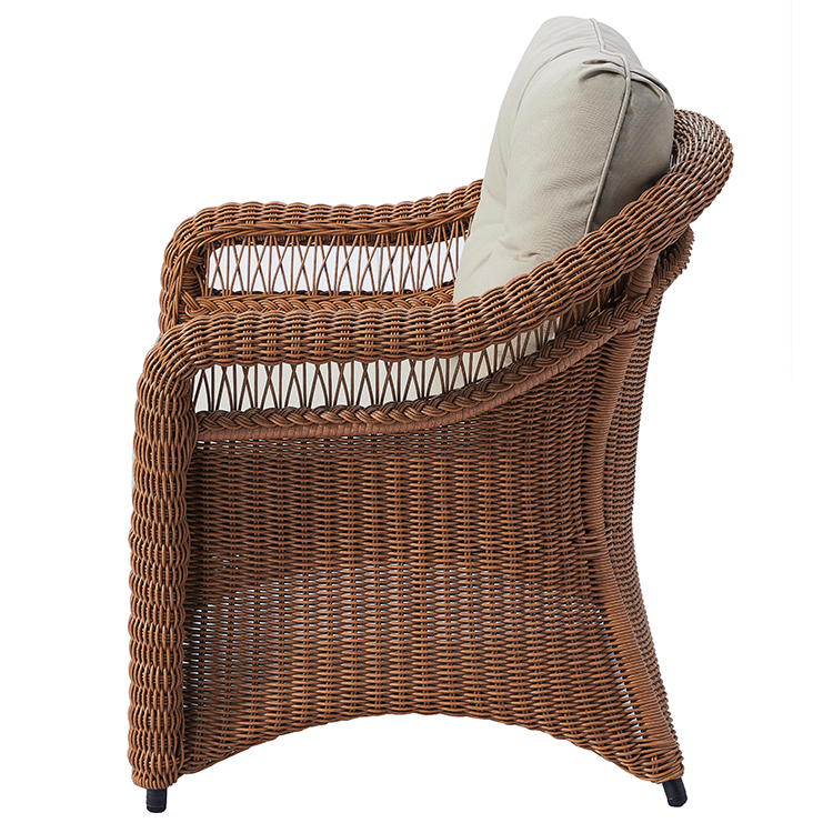 Urban Deck UV-Resistant Waterproof PE Rattan Outdoor Patio Chair