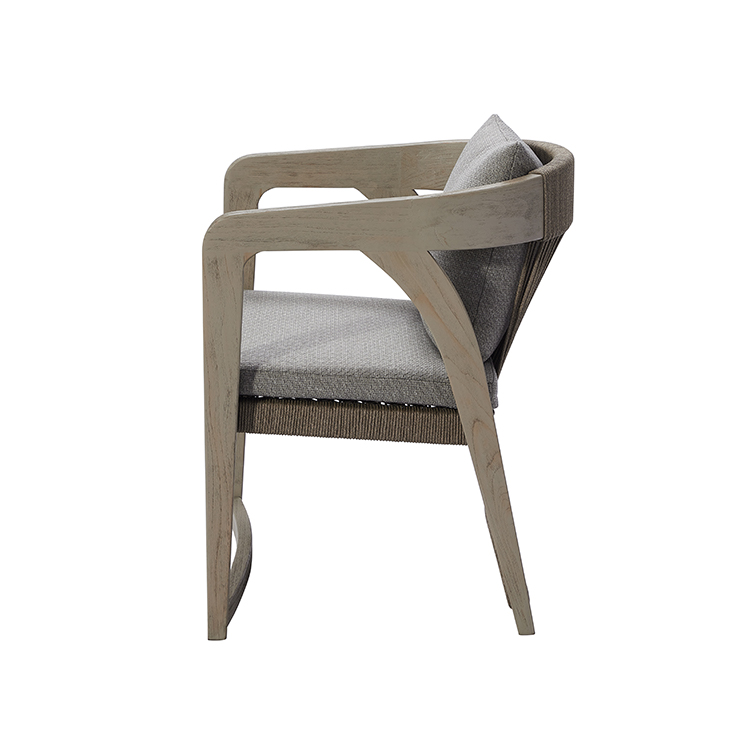 All-Weather Modern Minimalist Patio Dining Table and Chairs Set for Villa Terraces