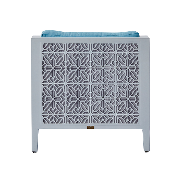 3‑Piece Solid Aluminum Waterproof Patio Seating Minimalist Poolside Lounge Chairs Set With Side Table