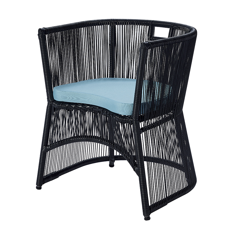 Versatile Space-Saving Outdoor Bistro Dining Furniture Compact Balcony Café Table and Wicker Chairs Set