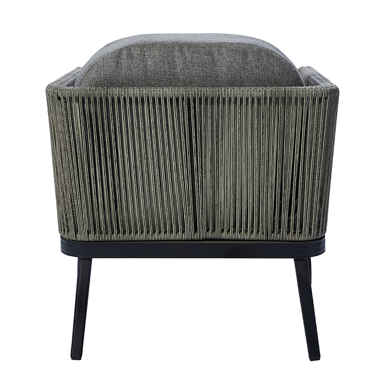 All-Weather Handwoven Rattan Patio Seating Modern Outdoor Sofa Set with Aluminum Frame