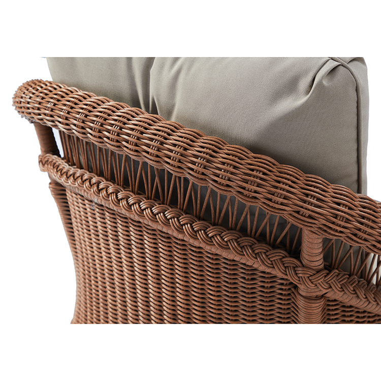 Urban Deck UV-Resistant Waterproof PE Rattan Outdoor Patio Chair