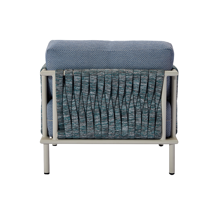 Durable Waterproof Modern Weave Rope Outdoor Couch Sofa Set