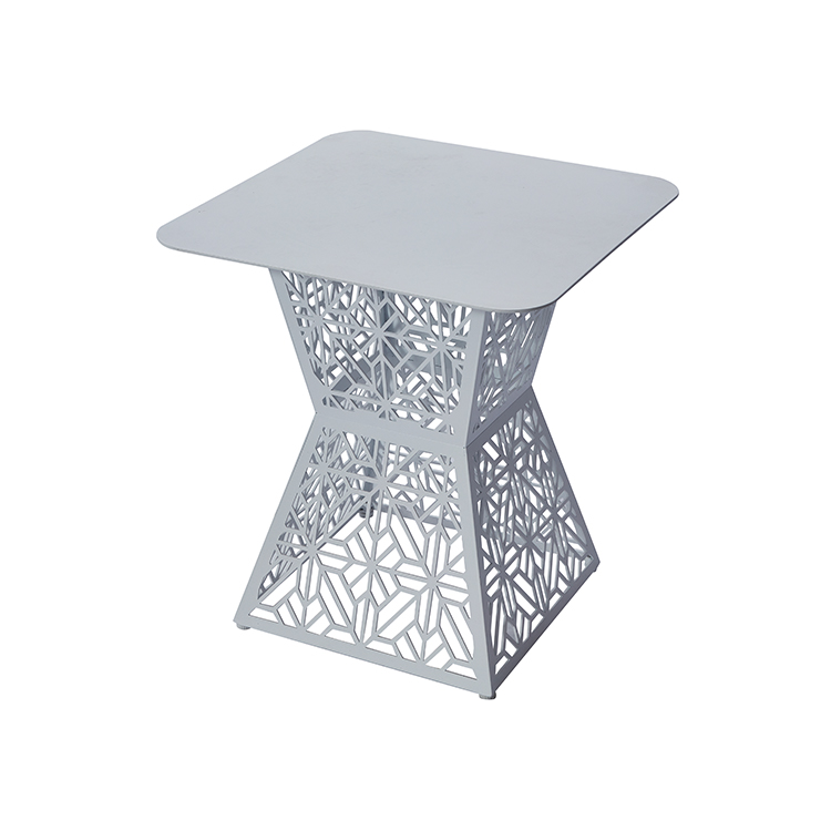 3‑Piece Solid Aluminum Waterproof Patio Seating Minimalist Poolside Lounge Chairs Set With Side Table