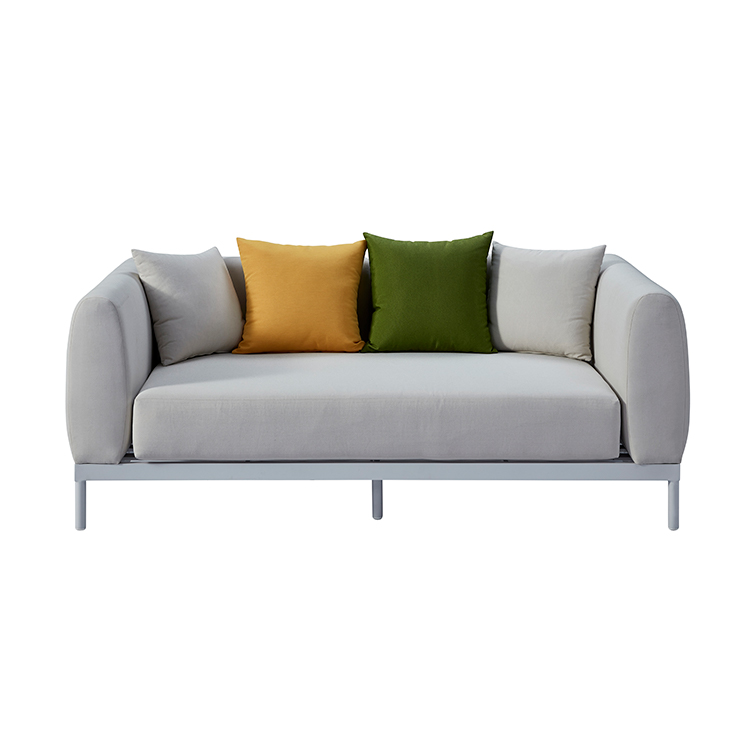 Light Grey Comfortable All-Season Balcony Garden Seating Outdoor Patio Sofa Set