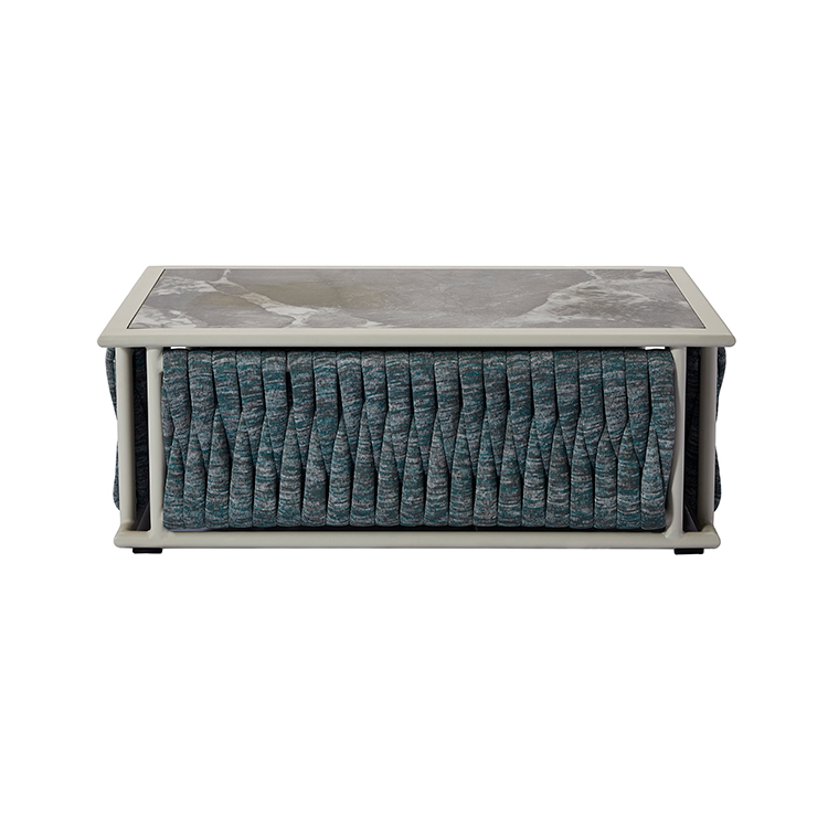 Durable Waterproof Modern Weave Rope Outdoor Couch Sofa Set