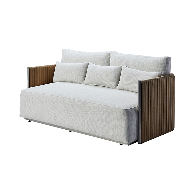 Modern Aluminum Patio Sofa Set High Quality Waterproof Rattan Garden Furniture for Hotels and Gardens