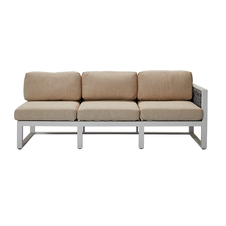 Garden Furniture Waterproof Fire Pit Outdoor Sofa Set Sample Aluminum Sofa Conversation Patio Set Garden Sofa