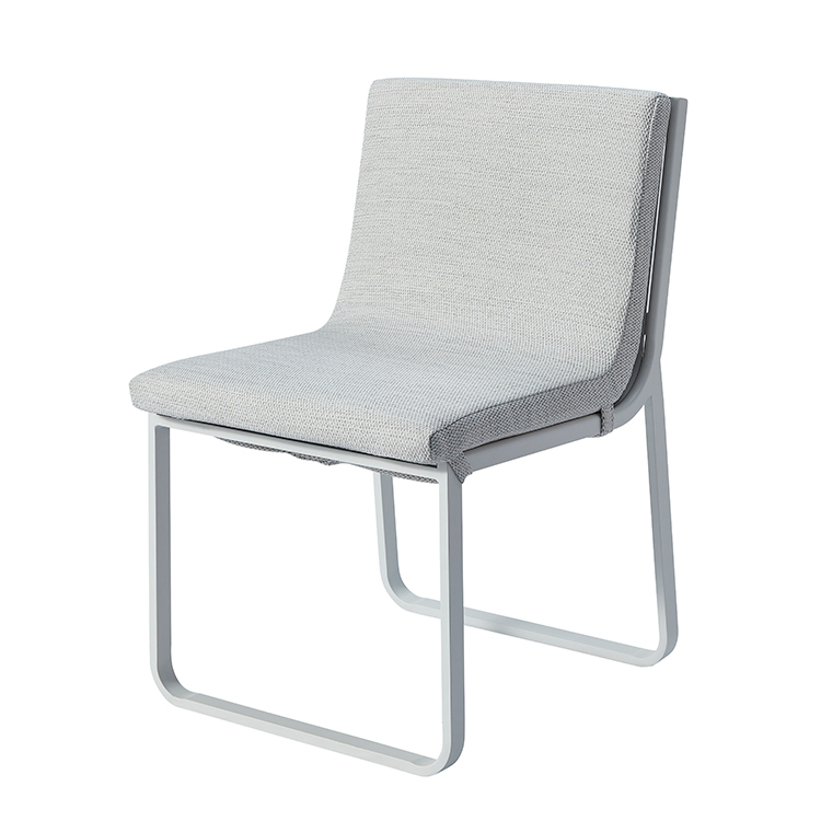 Waterproof Luxury Design Aluminum Outdoor Chairs With Cushion