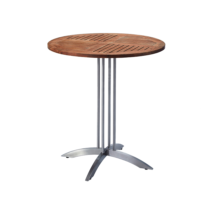 High-End Two-Seat Waterproof Stylish Patio Aluminum Comfortable Poolside Outdoor Dining Table And Chairs Set