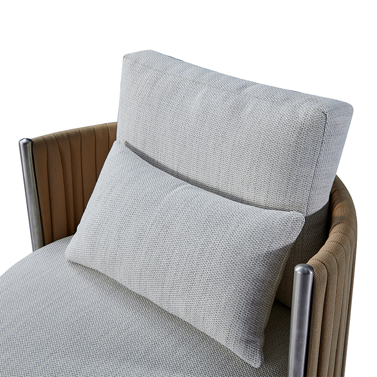 Modern Aluminum Patio Sofa Set High Quality Waterproof Rattan Garden Furniture for Hotels and Gardens