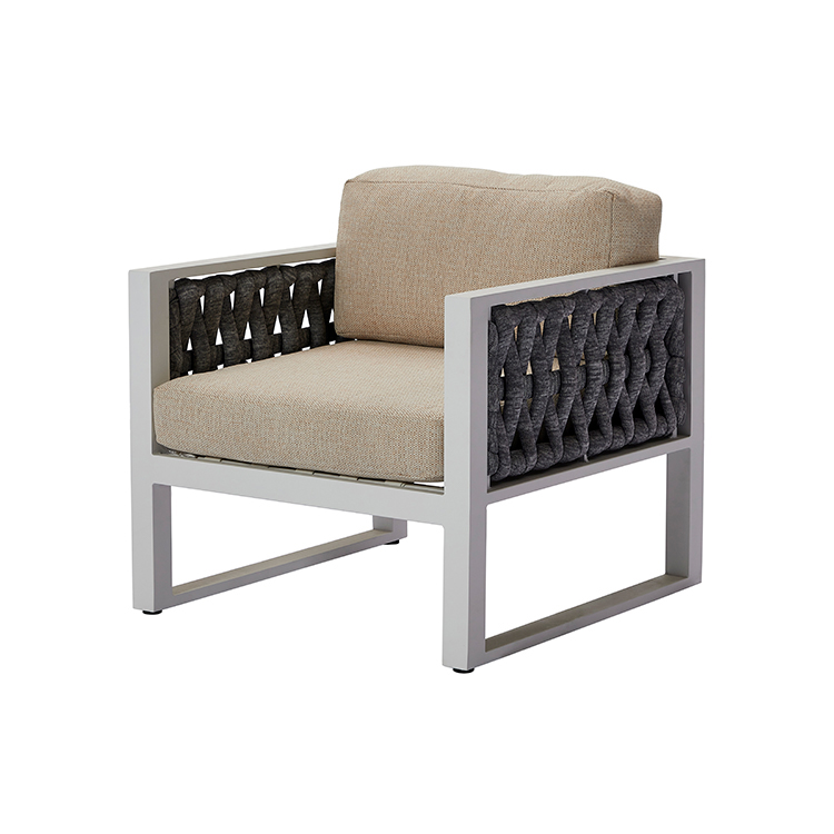 Garden Furniture Waterproof Fire Pit Outdoor Sofa Set Sample Aluminum Sofa Conversation Patio Set Garden Sofa
